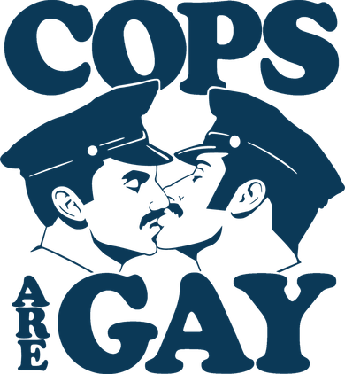 COPS ARE GAY Button