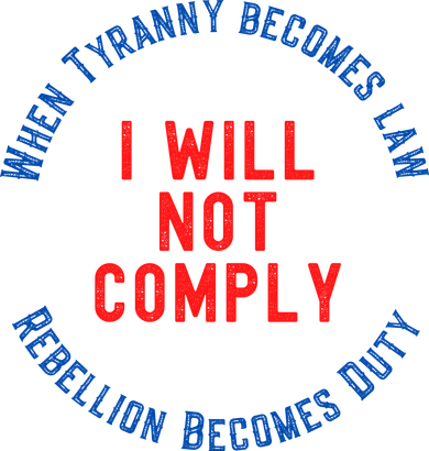 I Will Not Comply MAGA Conservative Anti Biden Kids T-Shirt