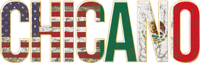 Chicano American Mexican Patriotic Chicano Polo