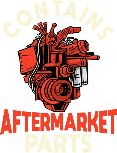 Contains Aftermarket Parts Open Heart Surgery Survivor Button