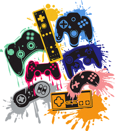 Control All The Things Video Game Controller Pajama Set