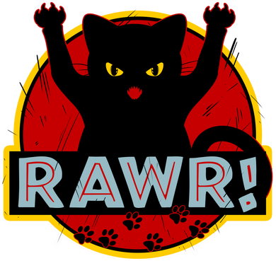 Parody Cat Rawr Logo Women's Sweatshirt