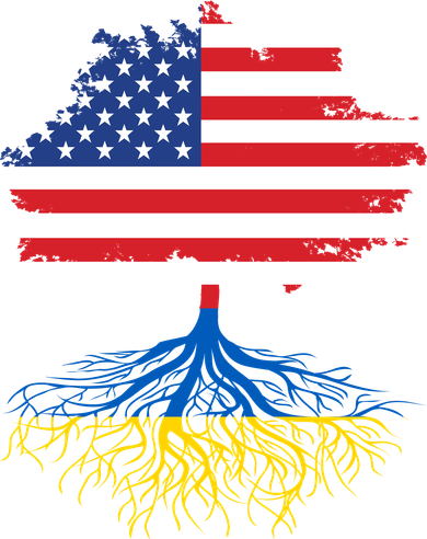Cool American Ukrainian Roots I Stand With Ukraine USA Ukraine Flags Coaster