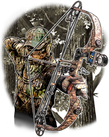 Compound Bow And Arrow Hunter Toddler Long Sleeve