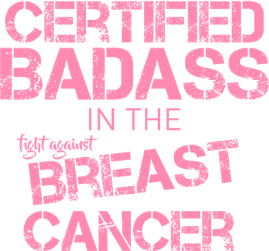 Certified Badass Fight Against Breast Cancer Mousepad