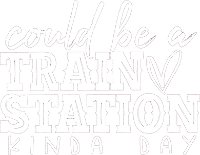 Could Be A Train Station Kinda Day Kids Long Sleeve Shirt