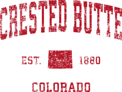 Crested Butte Colorado Co Vintage Sports Baby Bodysuit
