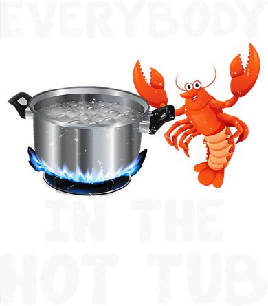 Crawfish Boil Funny Crayfish Everybody In The Hot Tub Women's Dry Zone Grid Polo