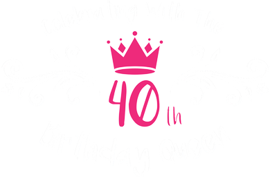 Celebrating With The 40th Birthday Queen Toddler Hoodie