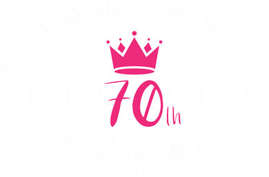 Celebrating With The 70th Birthday Queen Tote Bag