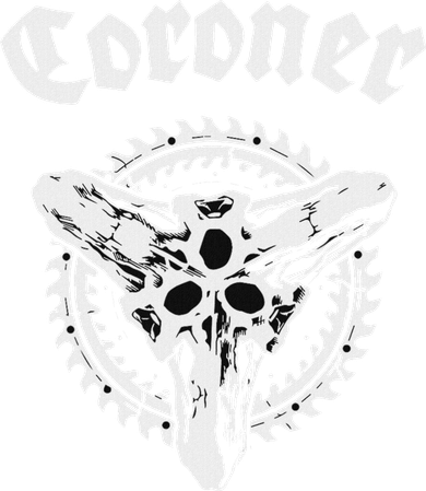 Coroner Band  Small Black Doddie Hoodie