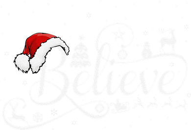 Christmas Believe Santa Claus Believe Christmas Polo