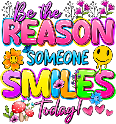 Cool Be The Reason Someone Smiles Today Kids Sweatshirt