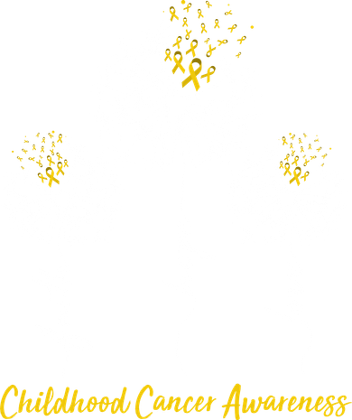 Childhood Cancer Awareness Faith Love Hope Dandelions Yellow Ribbons Women's Hoodie