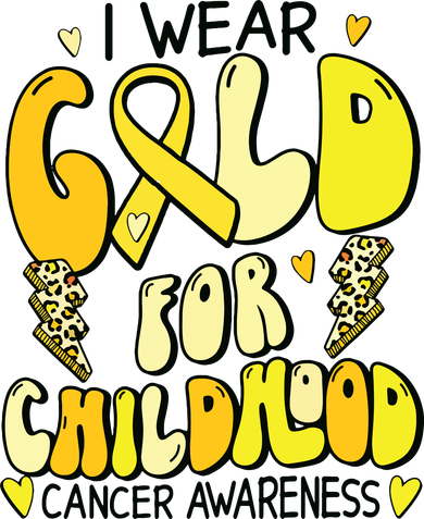 Childhood Cancer Awareness Support Retro Yellow Ribbon Tumbler