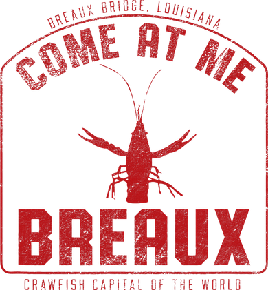 Crawfish Come At Me Breaux Bridge Louisiana Funny Festival 11oz C Handle Ceramic Mug