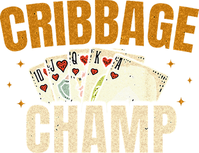 Cribbage Champ Card Game Players Apron