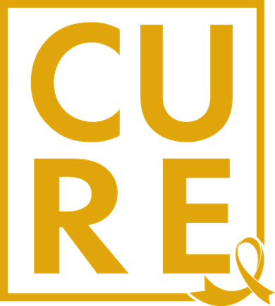 CURE Childhood Cancer Awareness Yellow Gold Ribbon Kids T-Shirt