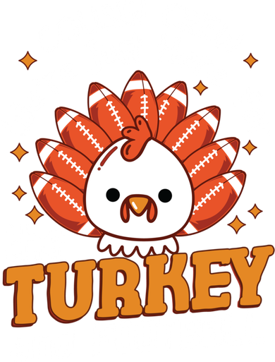 Cousin Crew Cute Turkey Football Feathers Happy Thanksgiving Gift Women's Hoodie