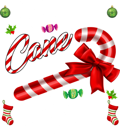 Candy Cane Crew Hat