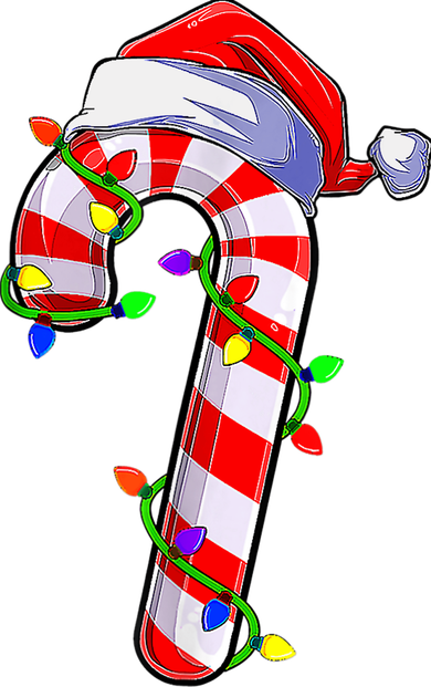 Candy Cane Crew Santa Christmas Party Boys Girls Xmas Women's T-Shirt