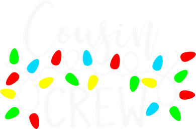 Christmas Cousin Crew Christmas Light Xmas Matching Family Cute Gift Golf Towel
