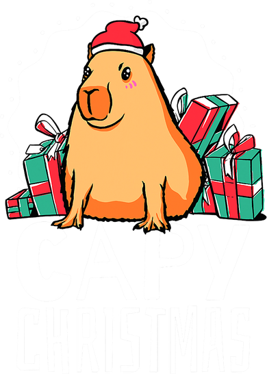 Capy Christmas Capybara Coaster
