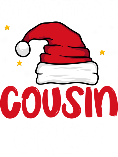 Cousin Crew Christmas Funny Family Matching Santa Elf Xmas Gift Golf Towel