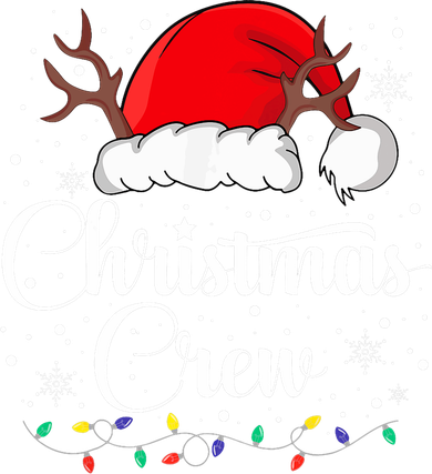 Christmas Crew Family Group Matching Christmas Pajama Party Polo