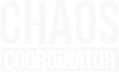 Chaos Coordinator Funny Sarcastic Humor Chaos Coordinator Golf Towel