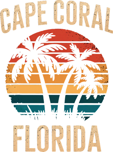 Cape Coral Florida Vacation Souvenirs  Women's Sweatshirt