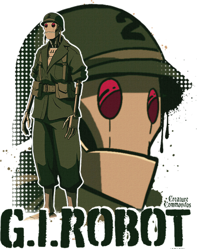 Creature Commandos G.I. Robot Showcase T-Shirt