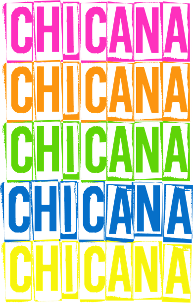 Chicana Colorful Latina Coaster