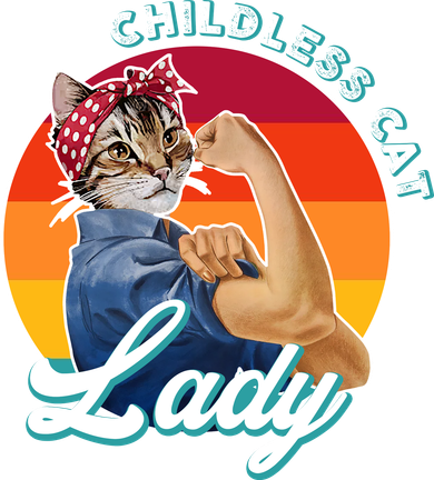 Childless Cat Lady Kids T-Shirt