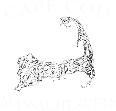 Cape Cod Map 11oz C Handle Ceramic Mug