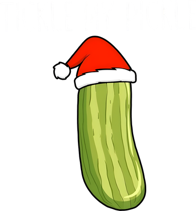 Christmas Couple Matching Tickle My Pickle Kids Hoodie