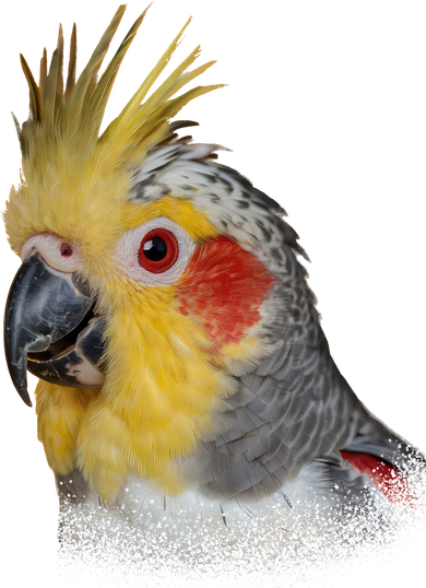 Captivating Cockatiel Portrait Women's Tank Top