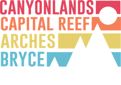 Canyonlands Capital Reef Arches Zion Bryce Utahs National Parks Kids T-Shirt