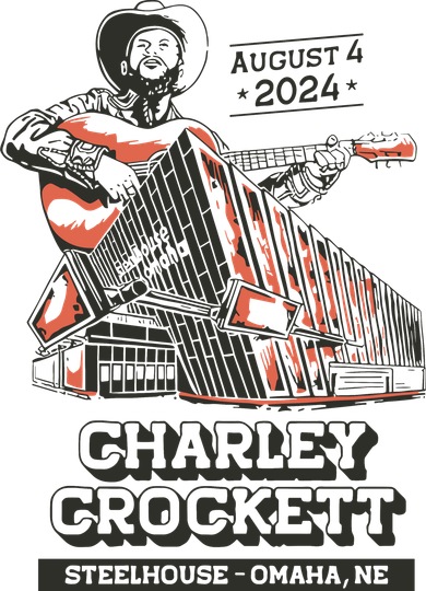 Charley Crockett Show In Omaha Ne On Aug 4 2024 Button