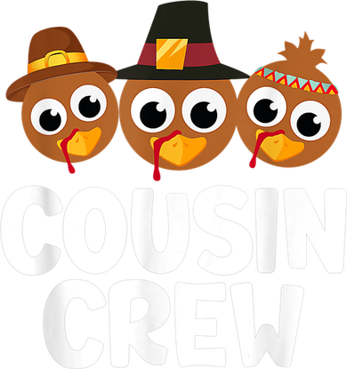 Cousin Crew Turkey Matching Family Thanksgiving Pjs Pajamas Women's Hoodie