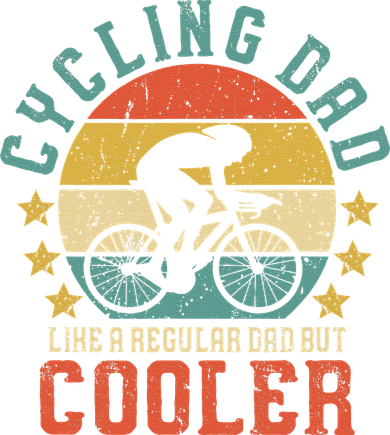 Cycling Dad Bike Rider & Cyclist Fathers Day Toddler T-Shirt