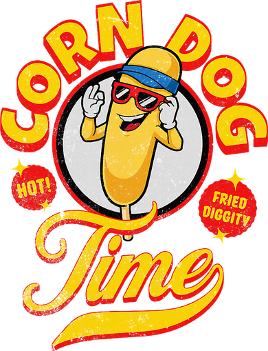 Corn Dog Carnival Food Fried Corndog Lover Women's Sweatshirt