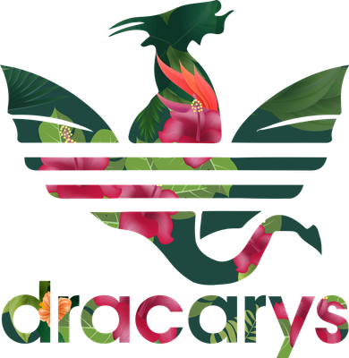 Cool Dracarys Dragon With Stripes Kids T-Shirt