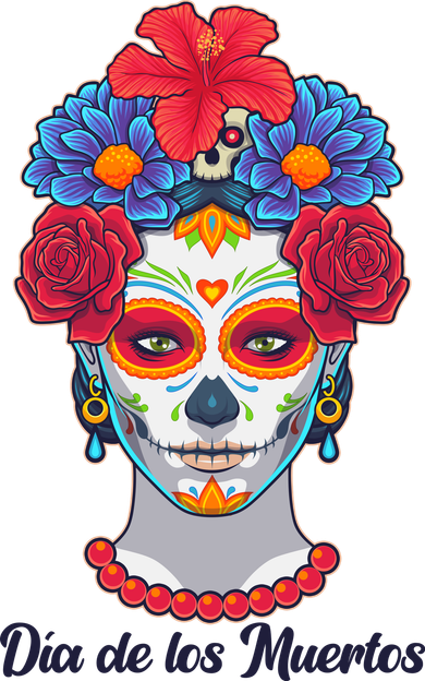 Celebrating Dia De Los Muertos Day Of The Day Magnet