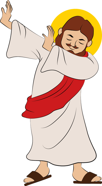 Dabbing Jesus  Kids Hoodie