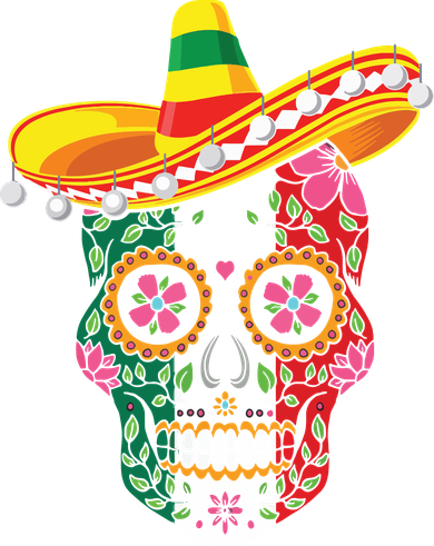 Cinco De Mayo Shirts Sugar Mexican Skull Cinco De Mayo Toddler Long Sleeve