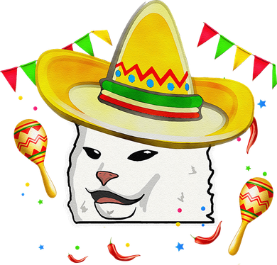 Cinco De Mayo Smudge Cat Mexican Lover Sombrero Cat Gifts Backpack