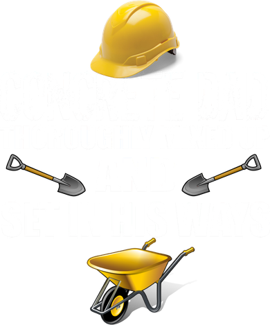 Concrete Dad Mixed Up And Set In His Ways Women's T-Shirt
