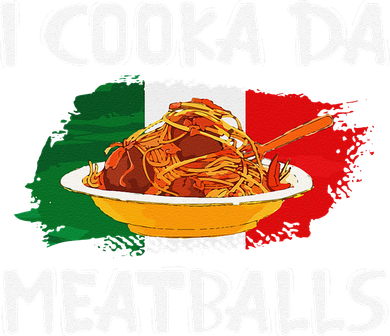 Cooka Da Meatball Funny Italian Slang Italy Food Spaghetti  Tote Bag