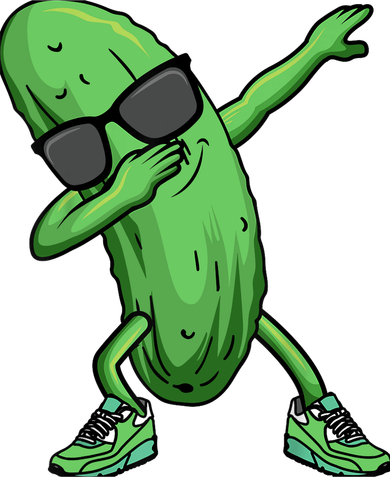 Cucumber Dabbing Pickle Dancing Lover Women's Hoodie